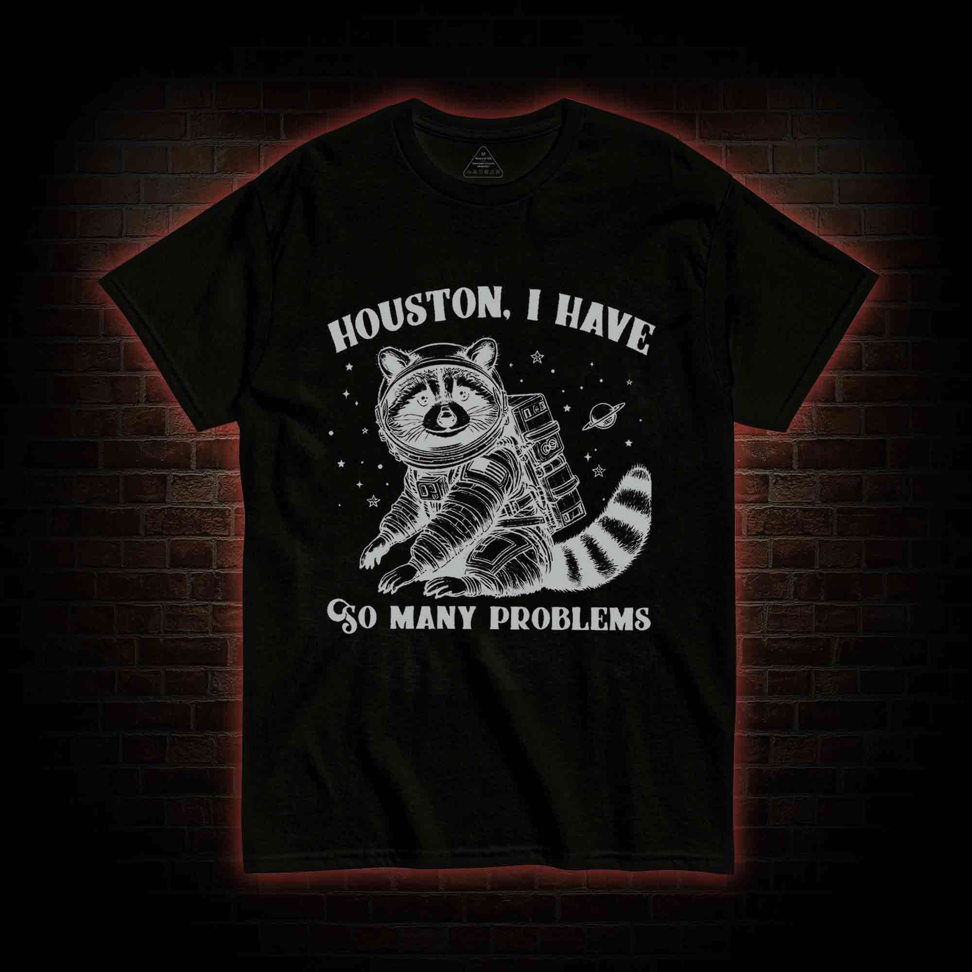 I Have So Many Problems Raccoon T-shirt