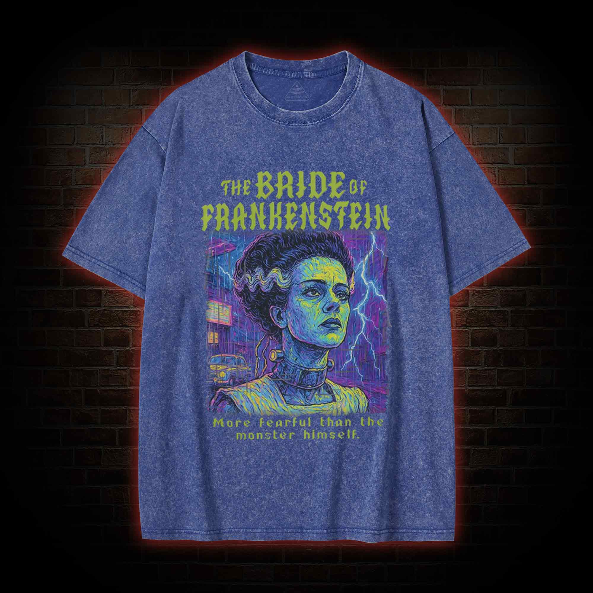 Bride of Frankenstein Washed T-shirt