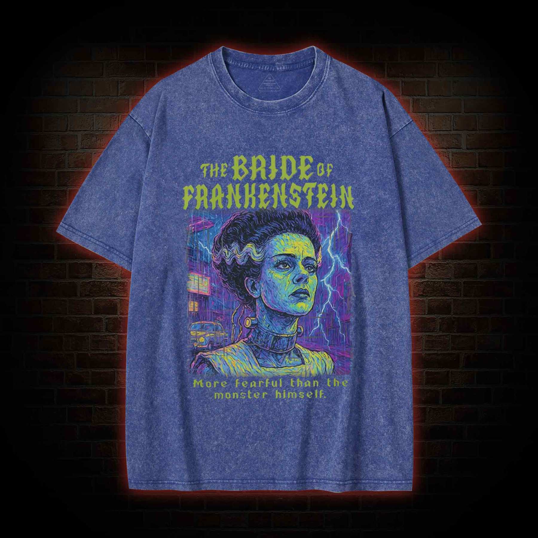 Bride of Frankenstein Washed T-shirt