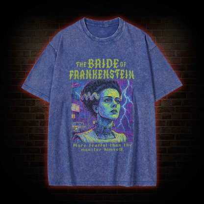 Bride of Frankenstein Washed T-shirt