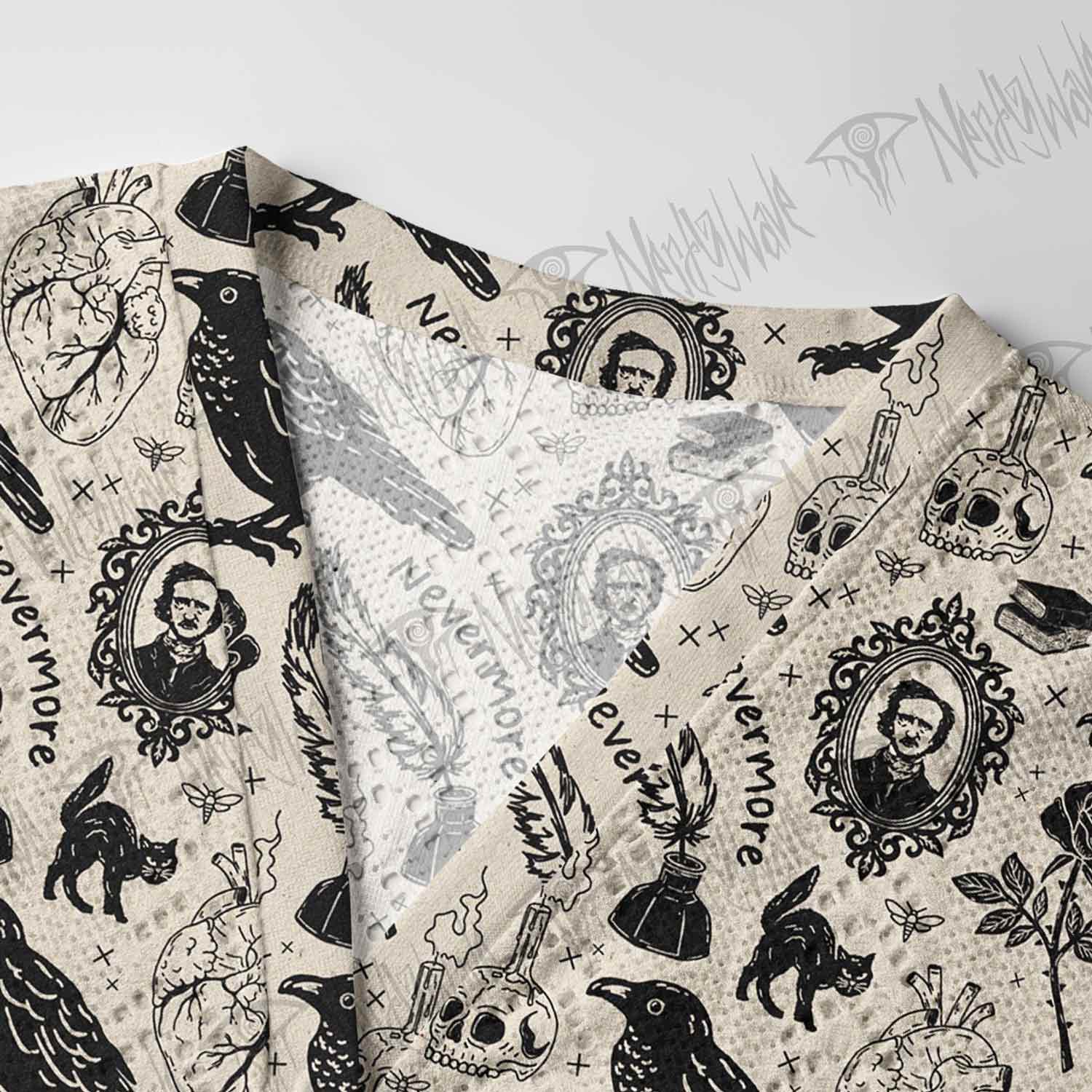  Raven’s Ink Pointelle Cardigan