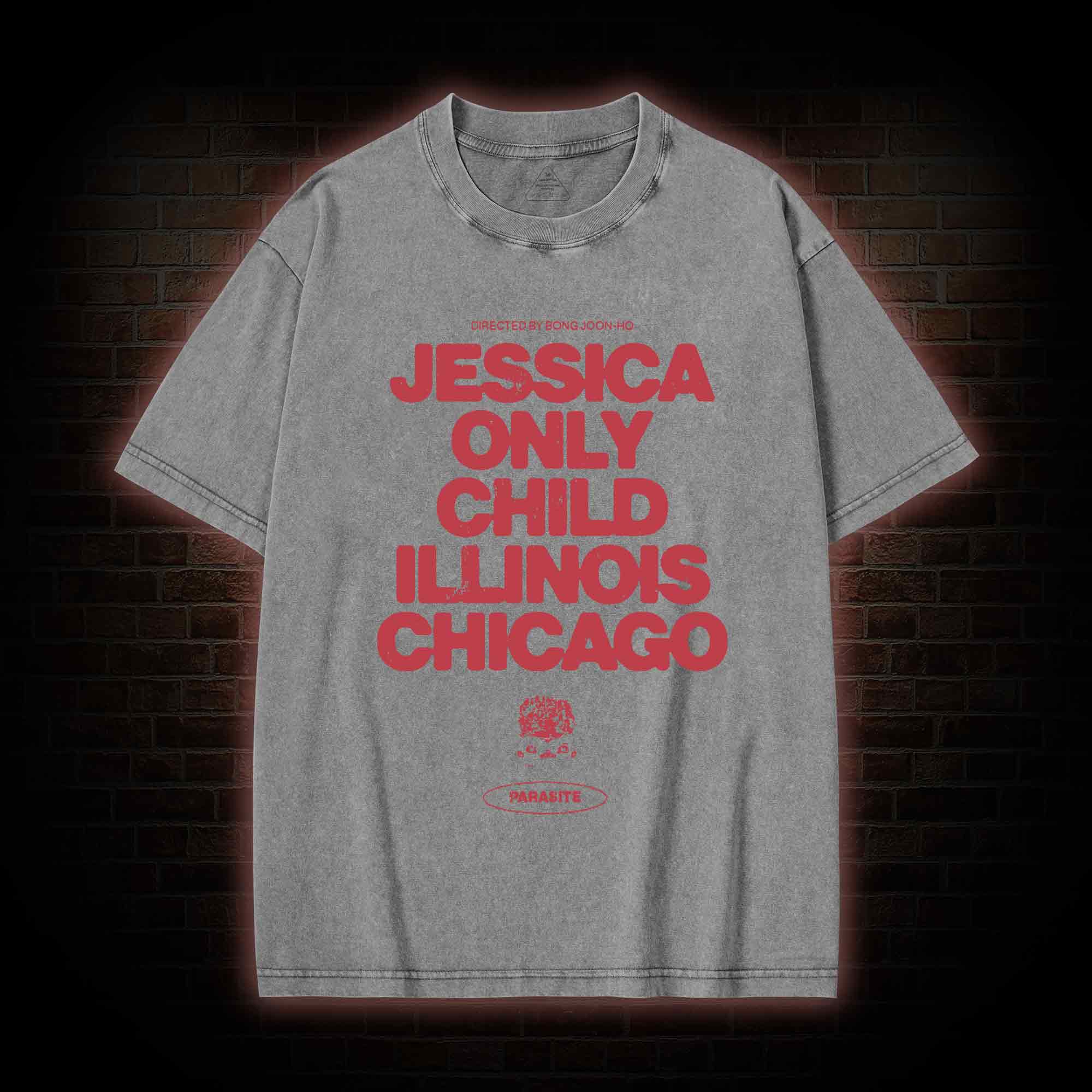 Jessica Only Child Washed T-shirt