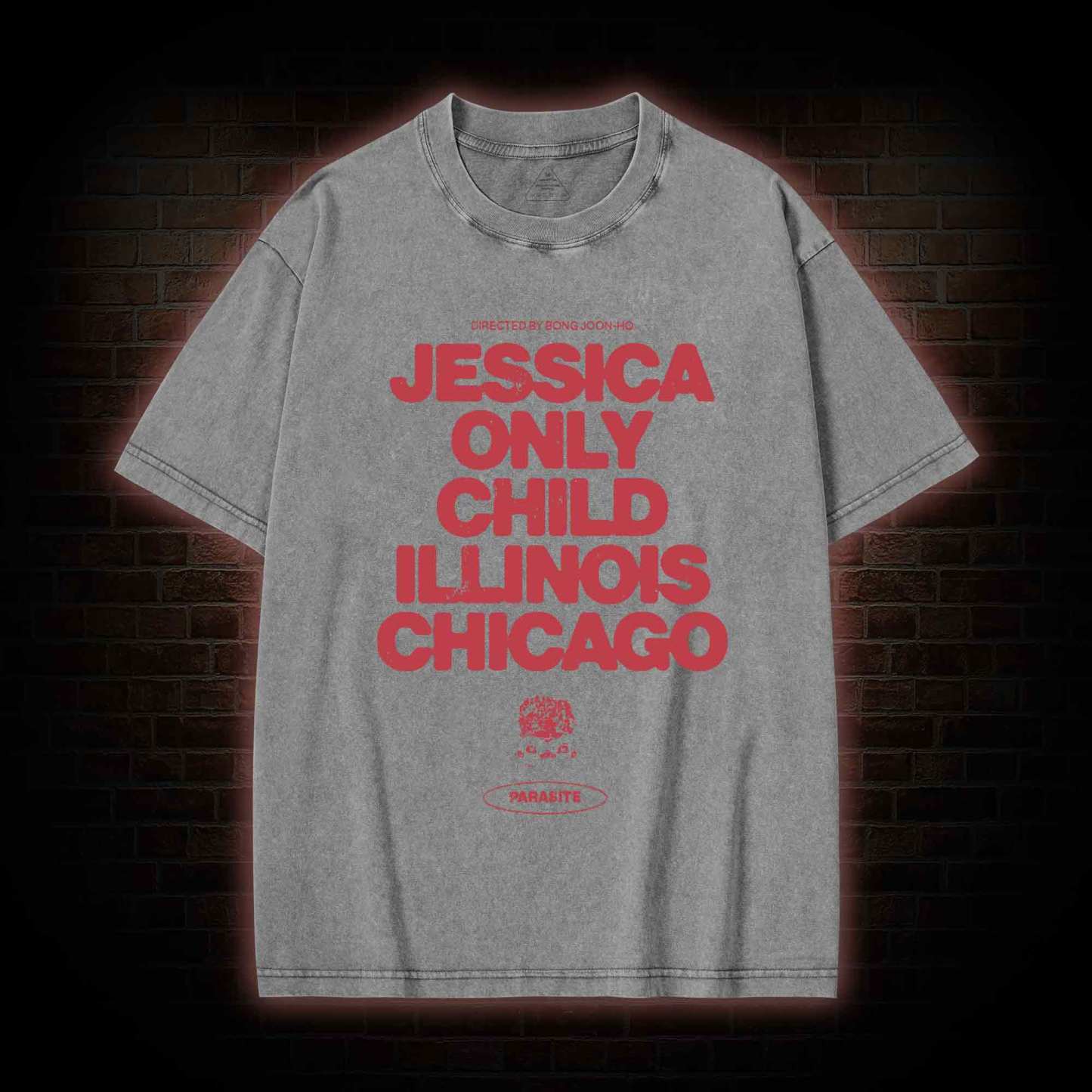 Jessica Only Child Washed T-shirt
