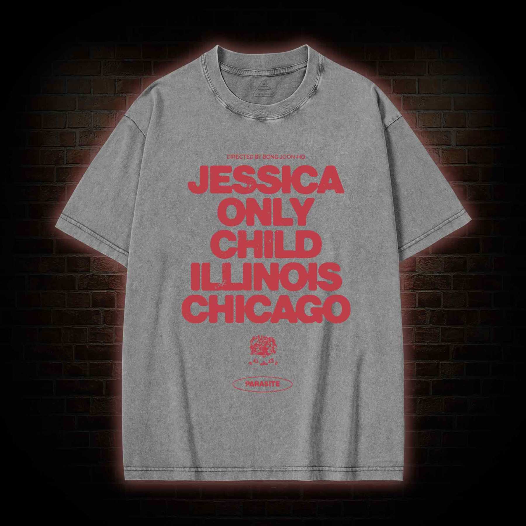 Jessica Only Child Washed T-shirt