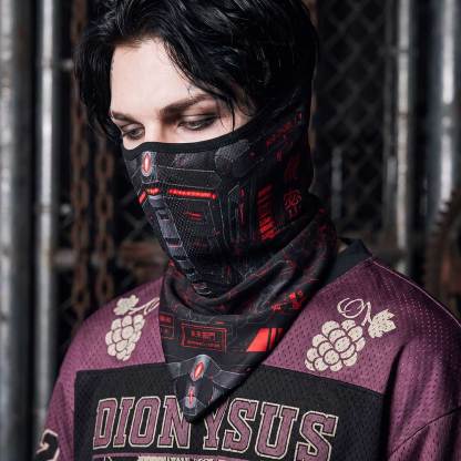 Jigoku Splatter Mesh Neck Gaiter