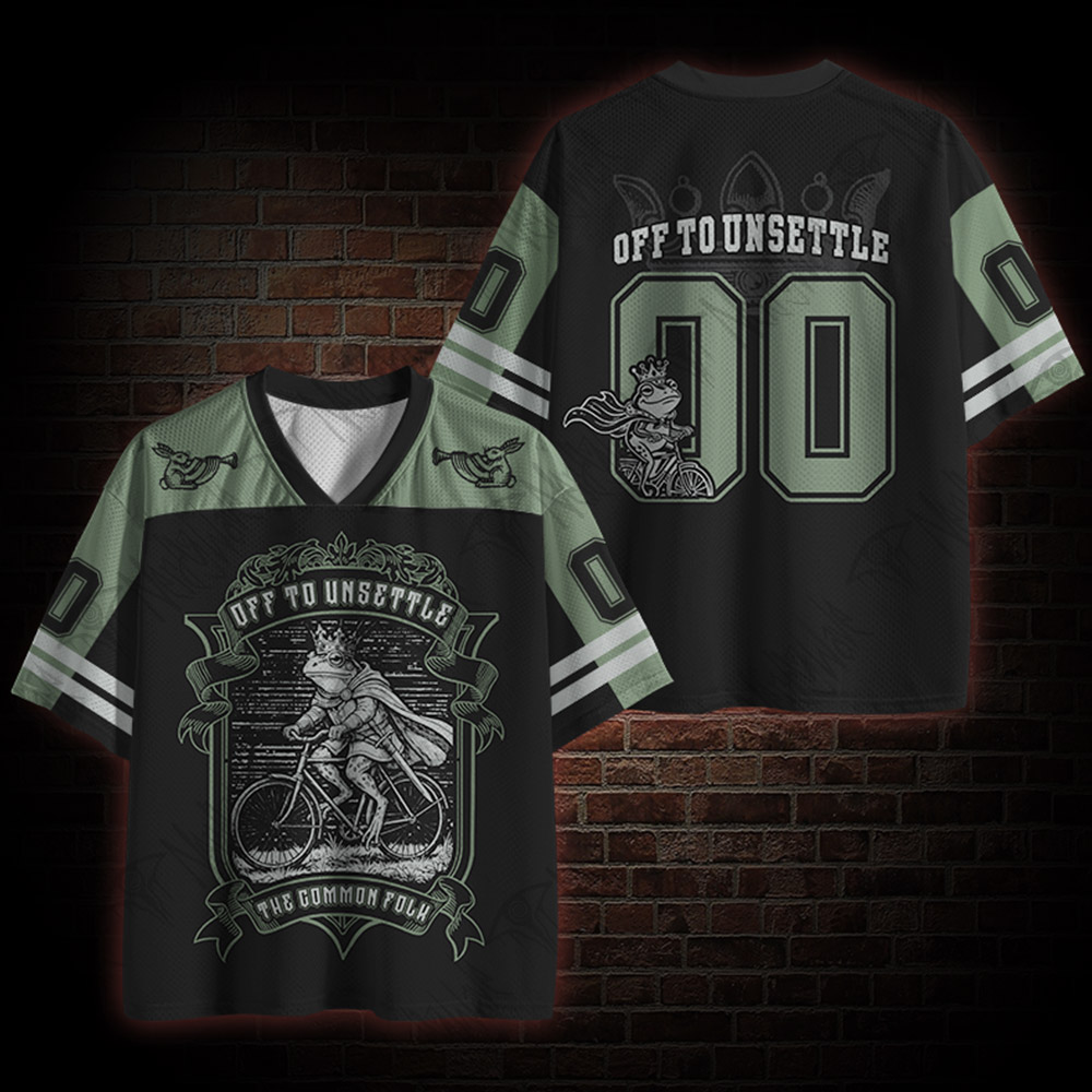 Off to Unsettle Mesh Jersey