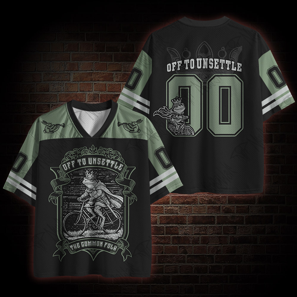 Off to Unsettle Mesh Jersey