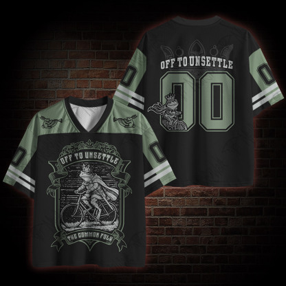 Off to Unsettle Mesh Jersey