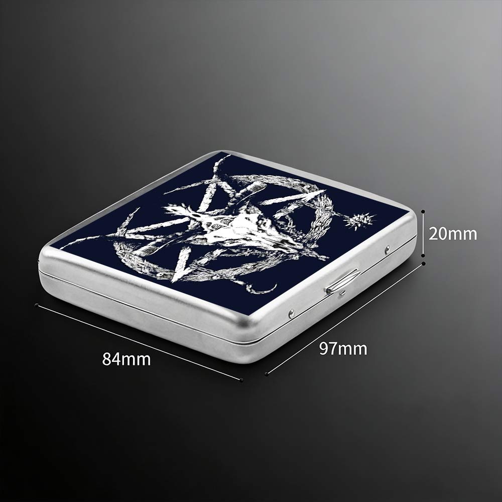 Baphomet Occult Compressed Cigarette Box