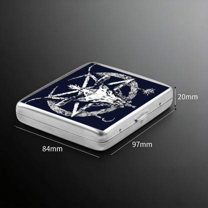 Baphomet Occult Compressed Cigarette Box