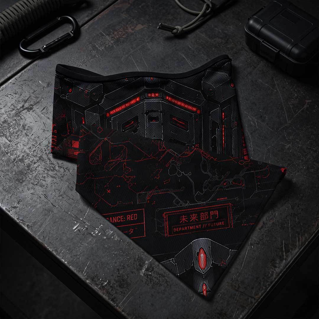 Jigoku Splatter Mesh Neck Gaiter