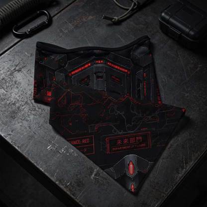 Jigoku Splatter Mesh Neck Gaiter