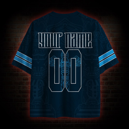 Personalized Canada Totem Pole Mesh Jersey