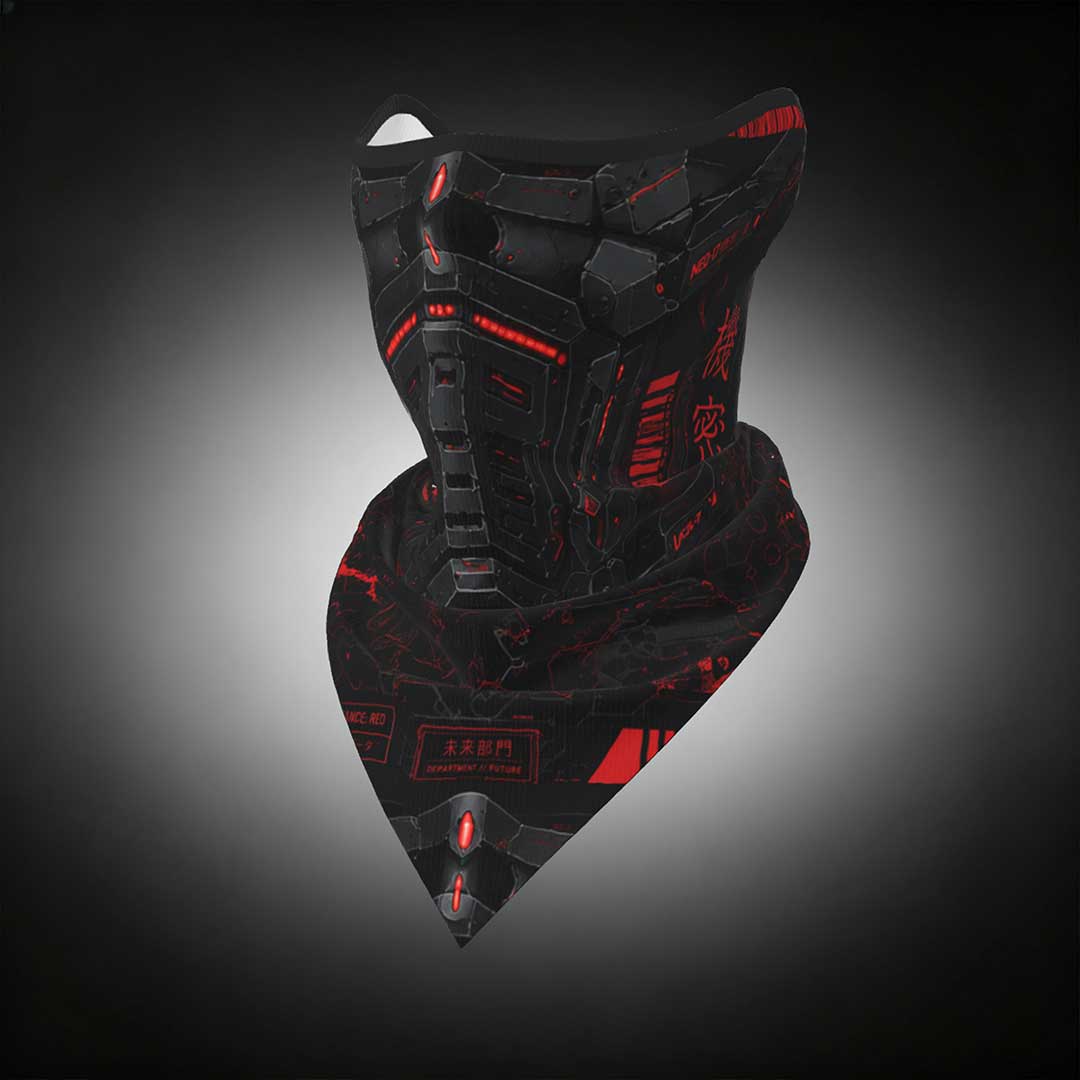 Jigoku Splatter Mesh Neck Gaiter