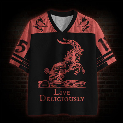 Live Deliciously Mesh Jersey