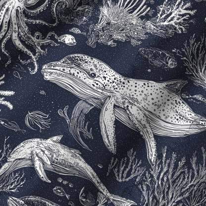 Cthulhu in the Deep Sea Graphic Resort Set