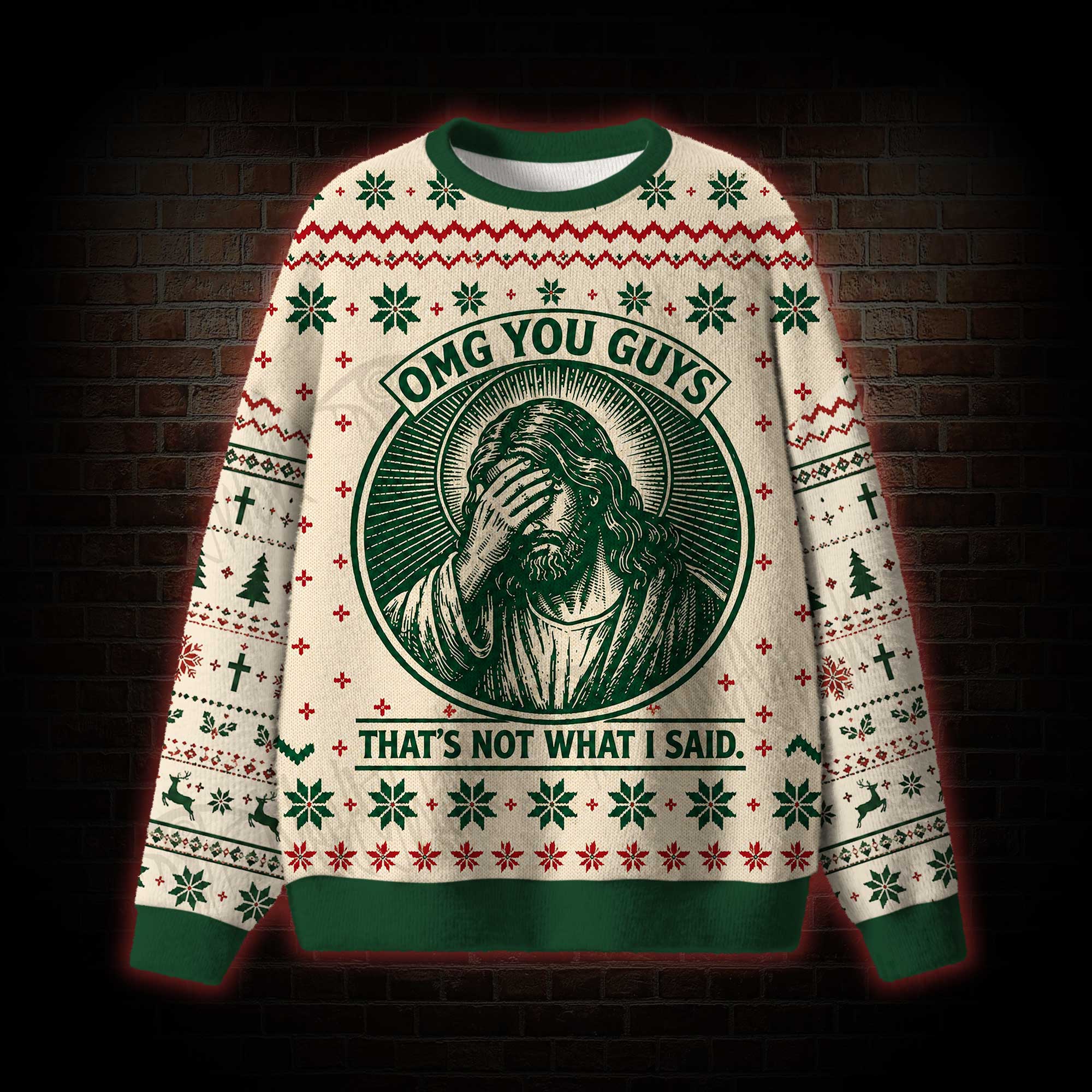 Thats Not What I Said Ugly Sweatshirts