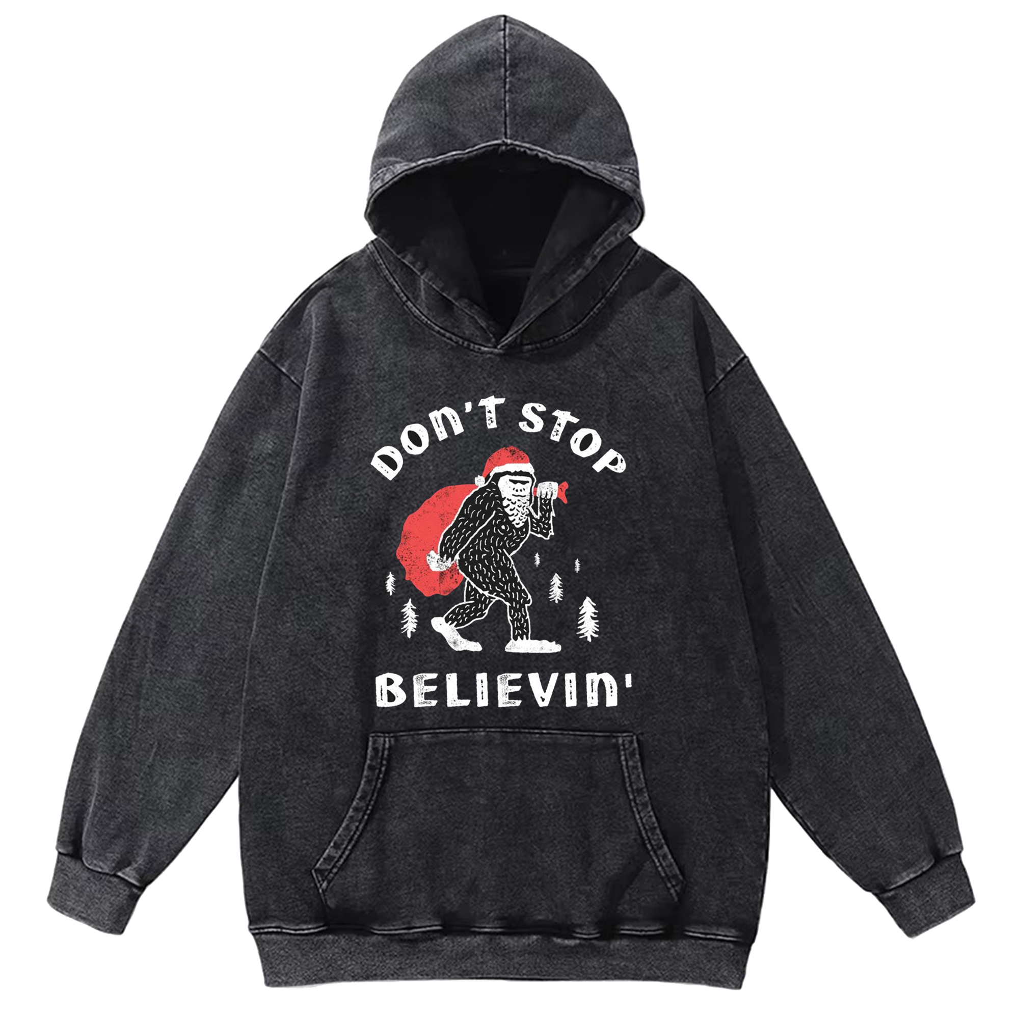 Don't Stop Believin' Washed Hoodie