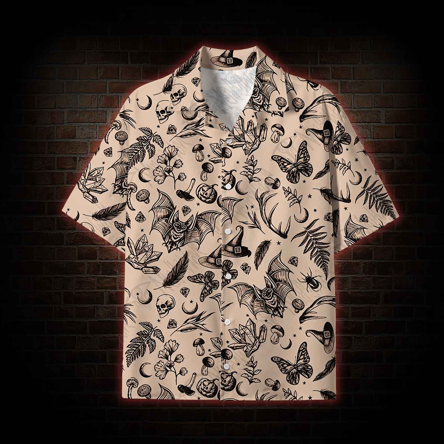 Fatal Romantic Lightweight Hawaiian Shirt