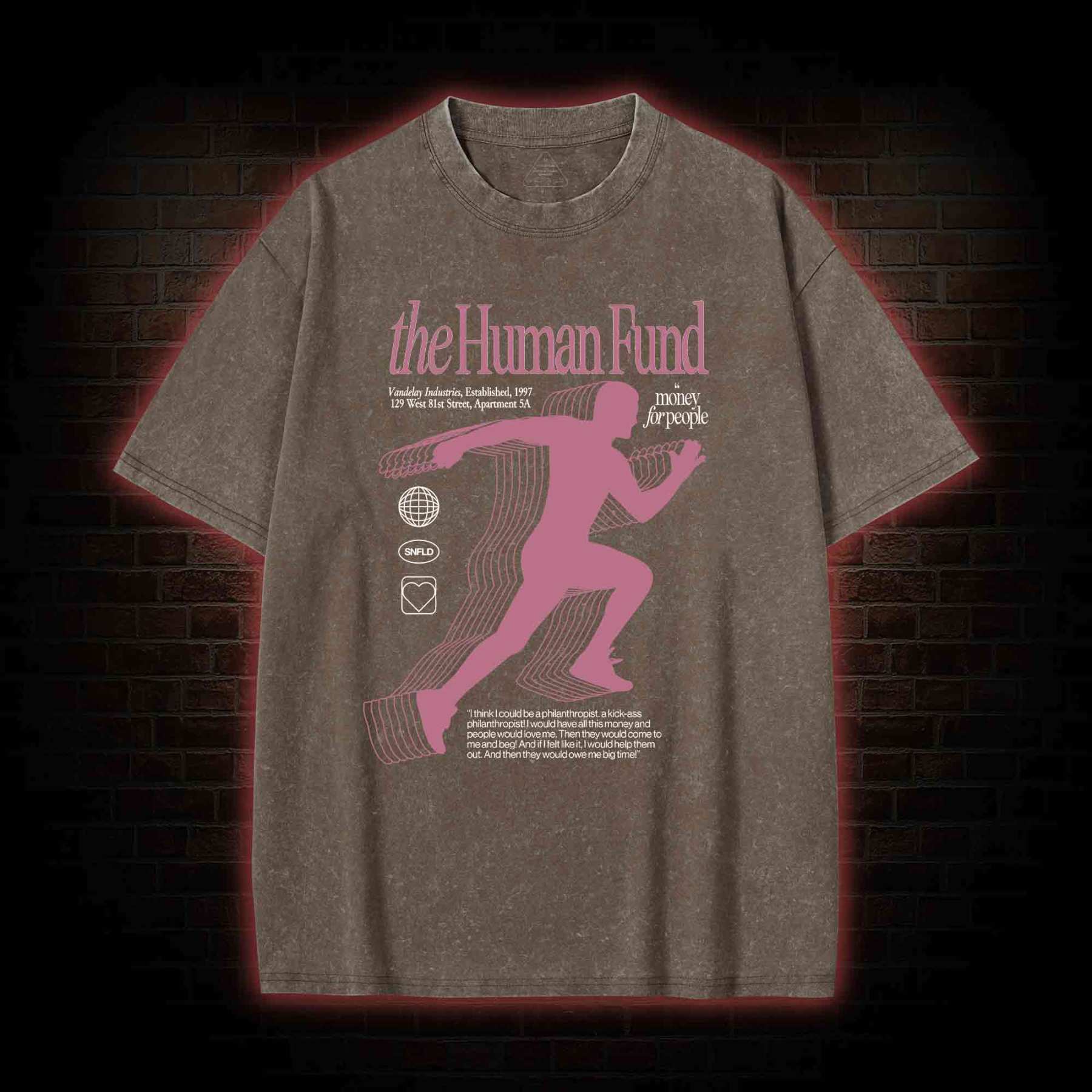 The Human Fund Seinfeld Washed T-shirt