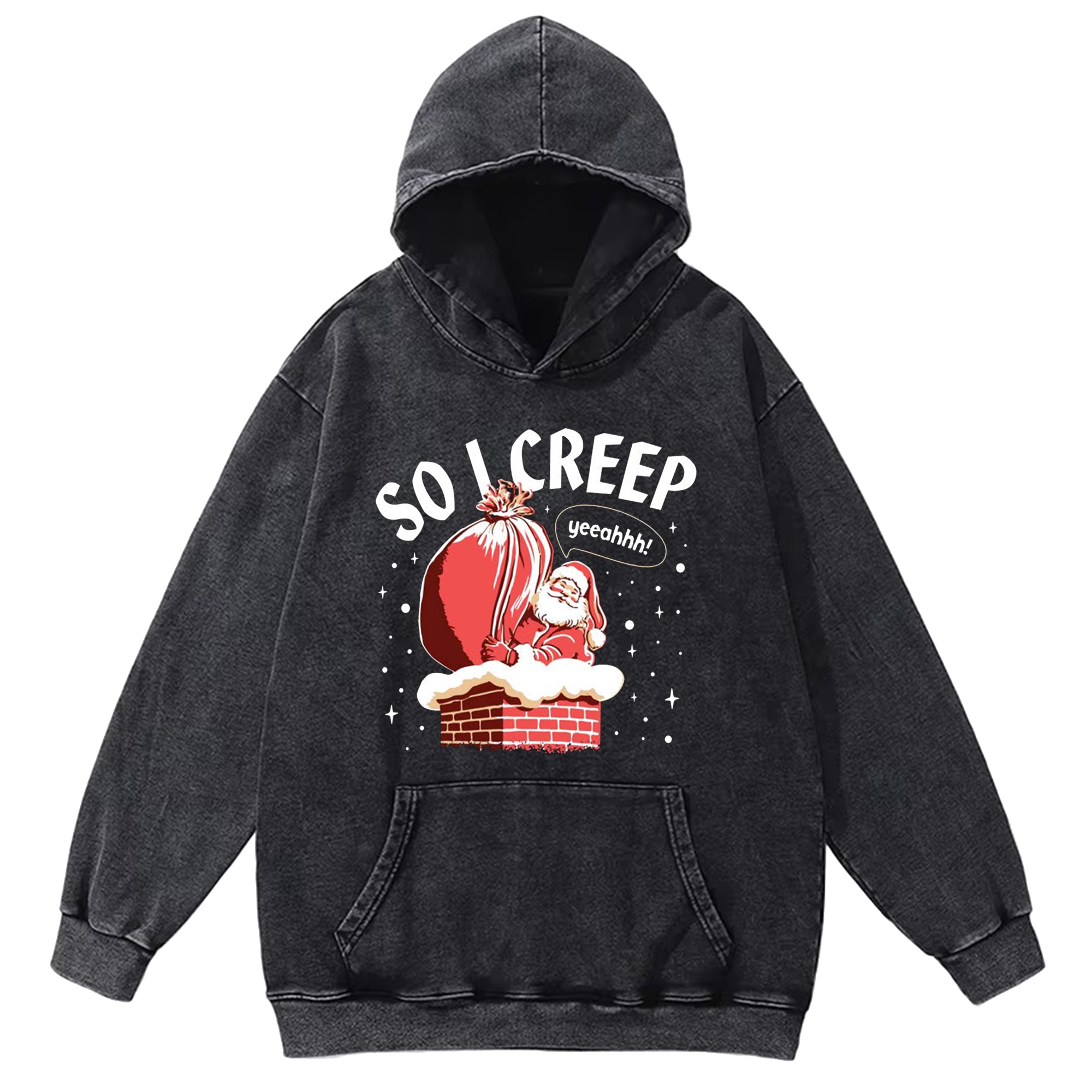 So I Creep Washed Hoodie