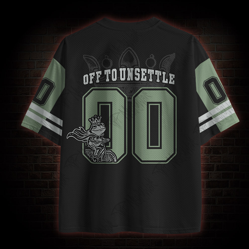 Off to Unsettle Mesh Jersey