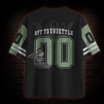 Off to Unsettle Mesh Jersey