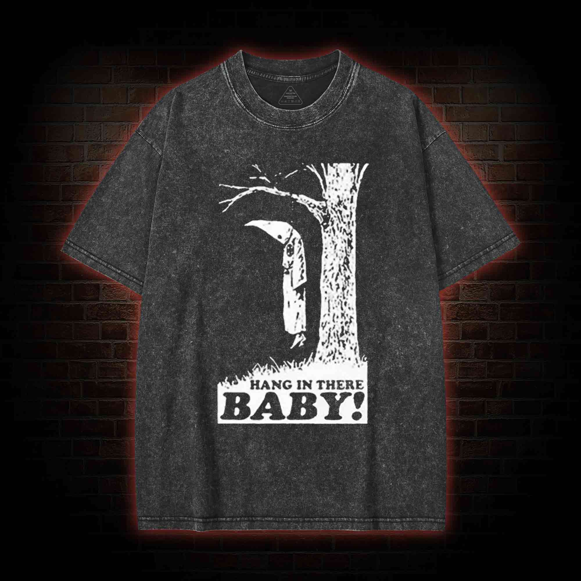 Funny The Hanging Klansman Washed T-Shirt