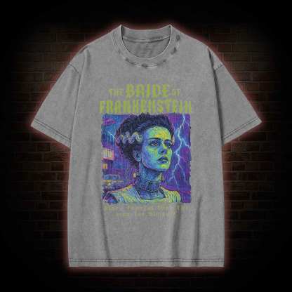 Bride of Frankenstein Washed T-shirt