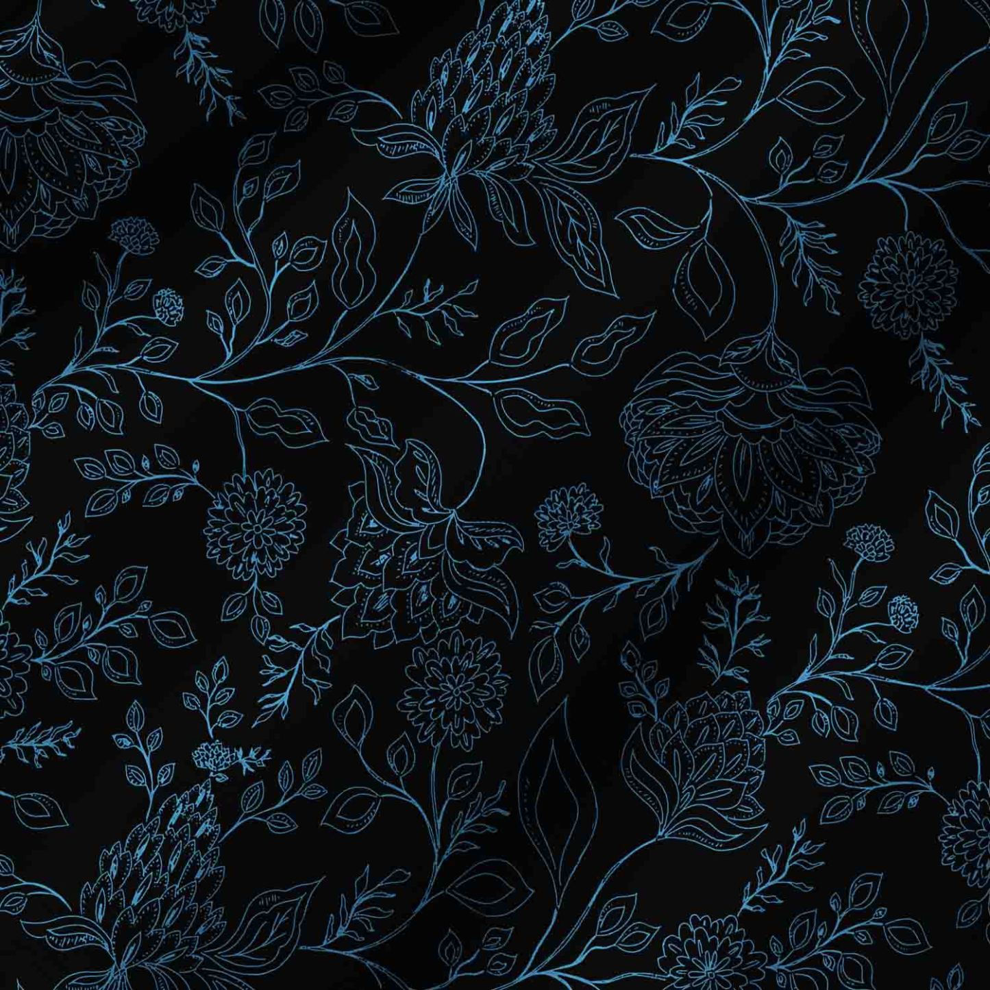 Gothic Botanical Lightweight Hawaiian Shirt