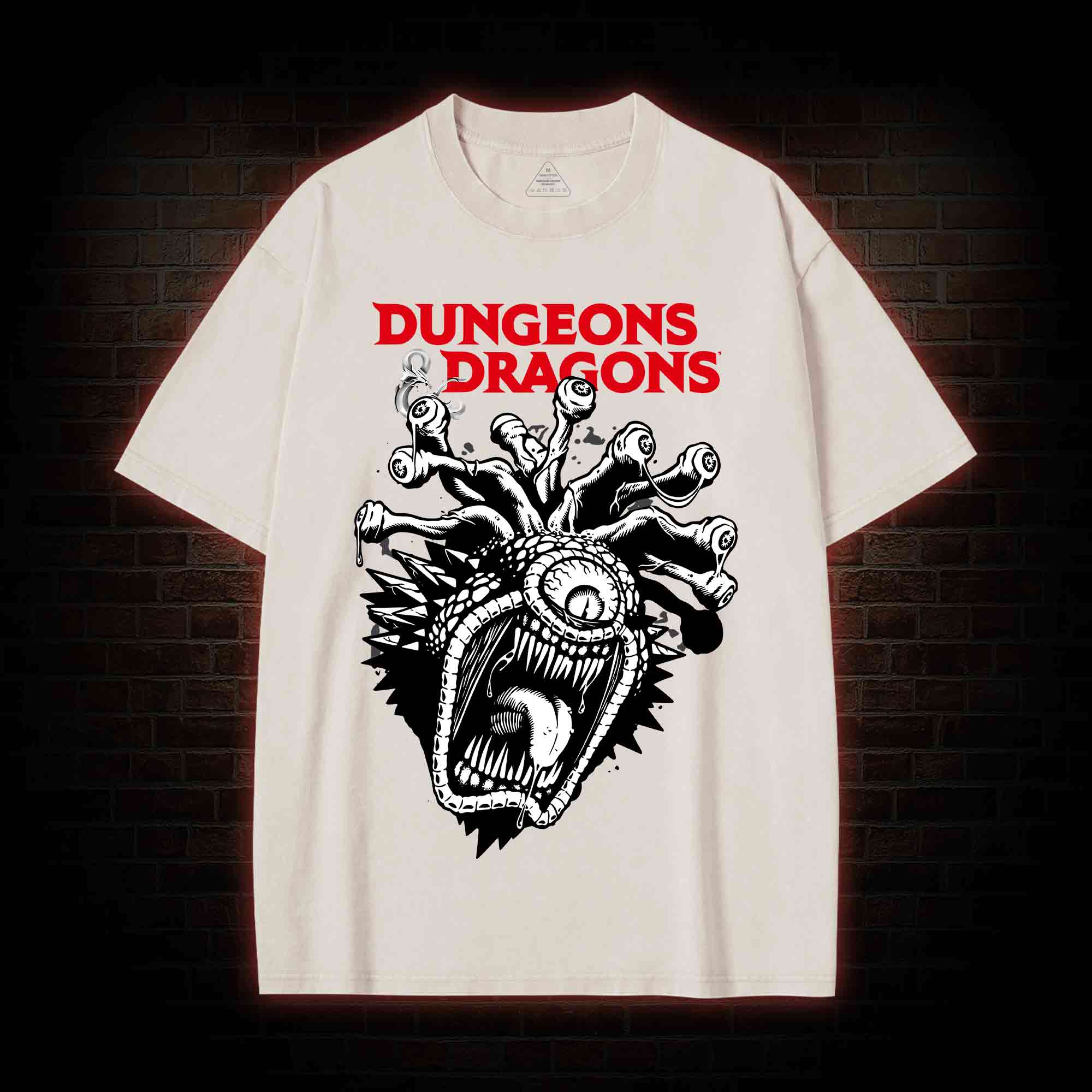 Dungeons Dragons Beholder Washed T-shirt