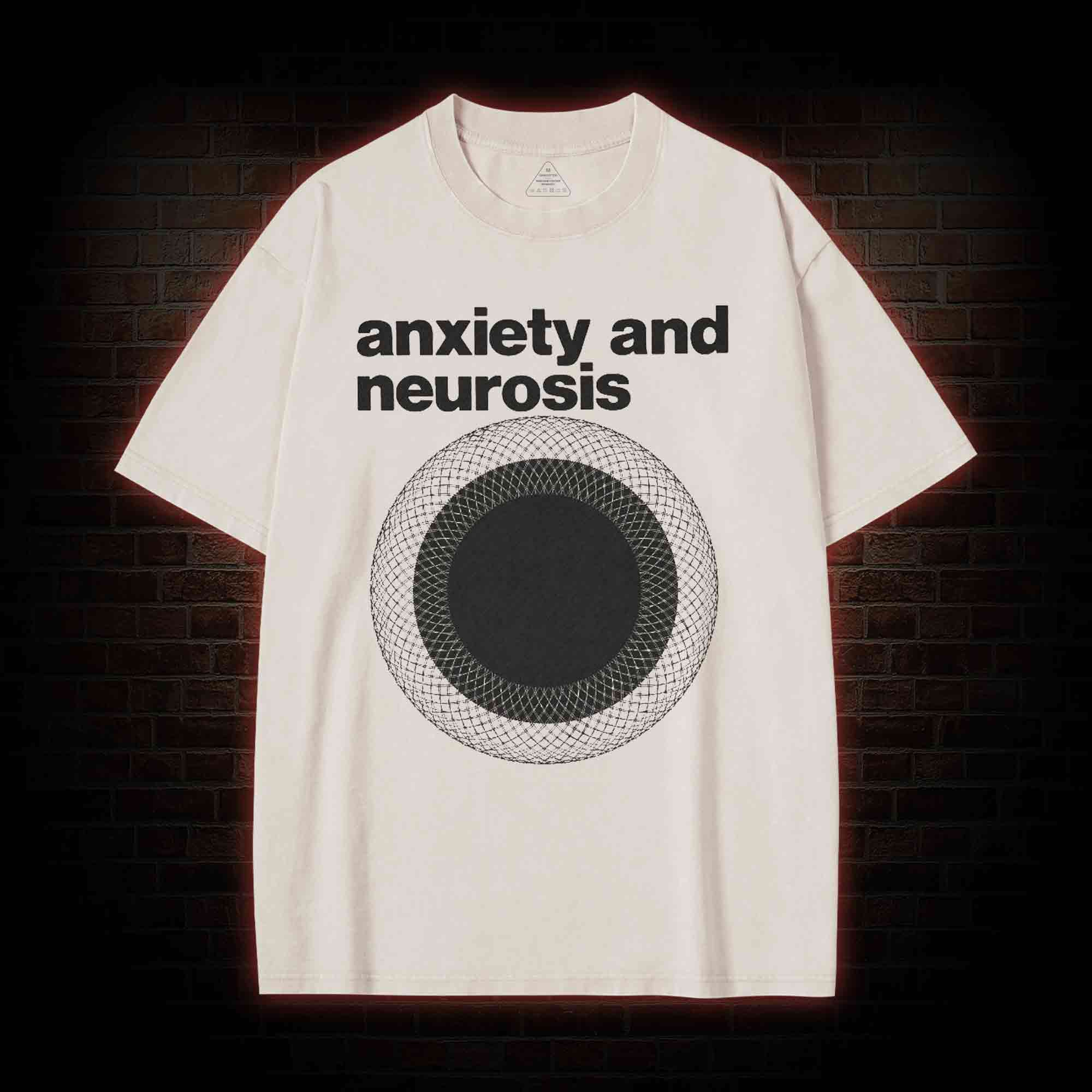 Anxiety Neurosis Washed T-shirt