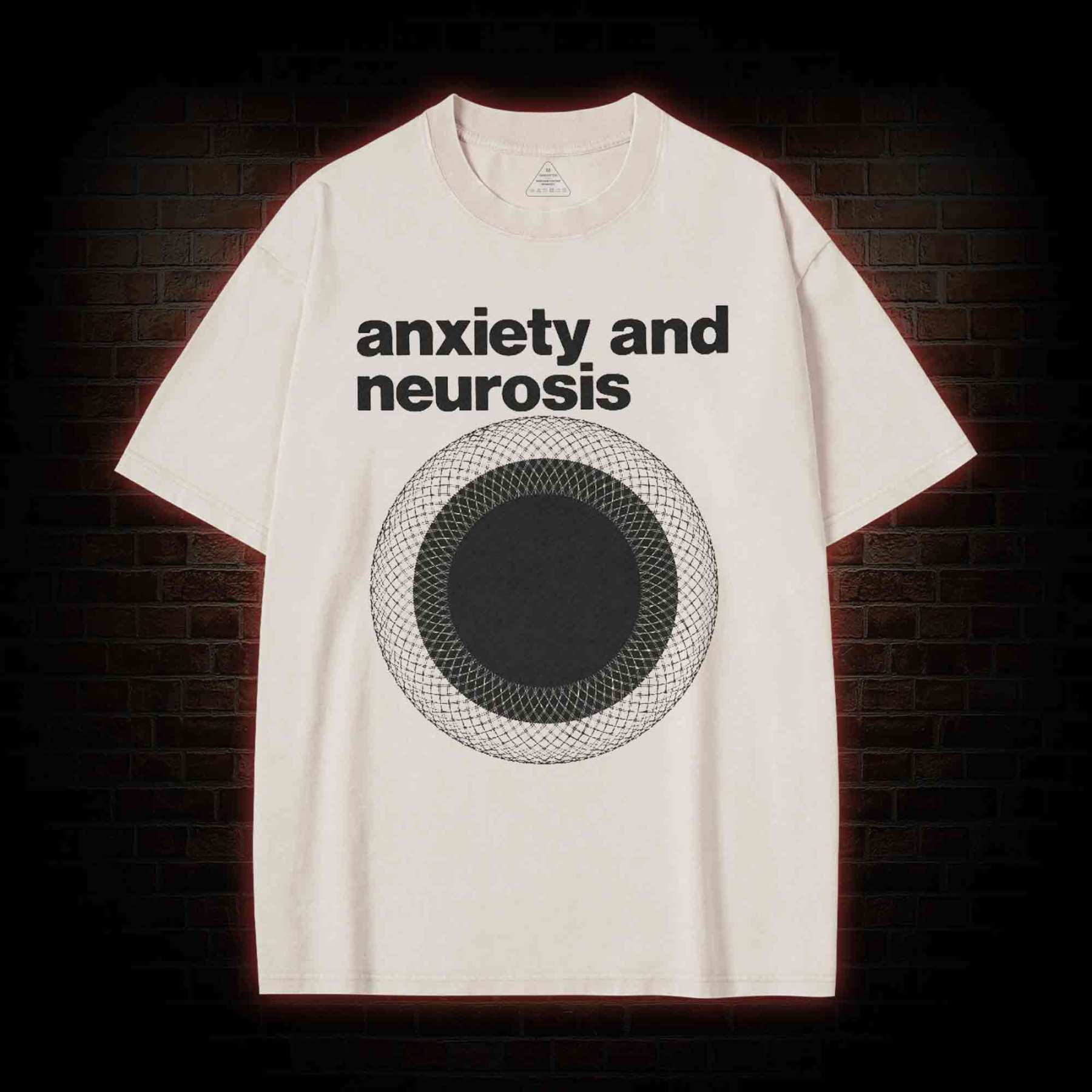 Anxiety Neurosis Washed T-shirt