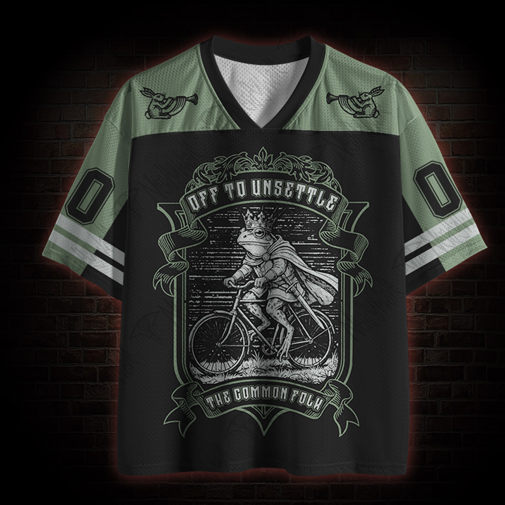 Off to Unsettle Mesh Jersey