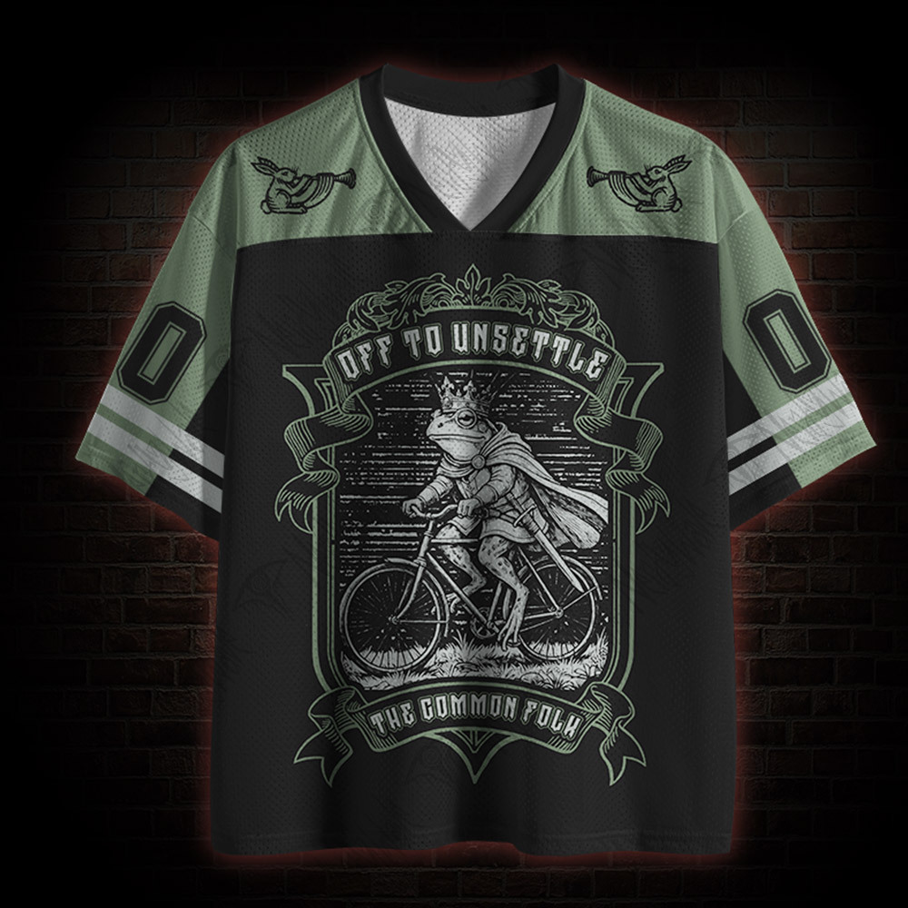 Off to Unsettle Mesh Jersey