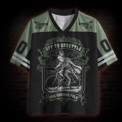 Off to Unsettle Mesh Jersey