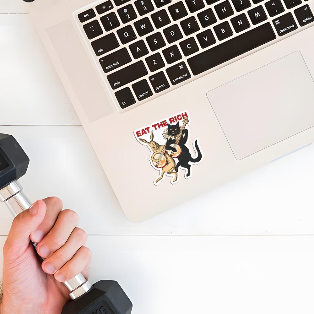 Eat The Rich Sticker