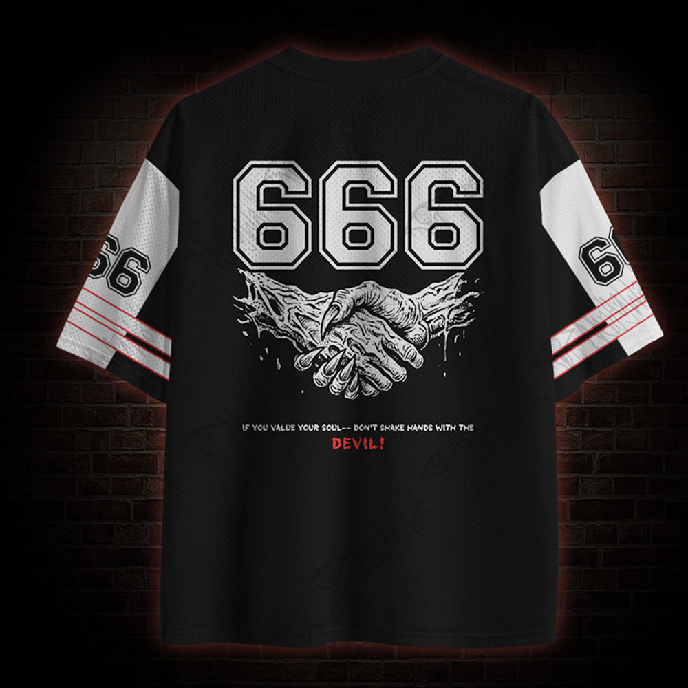Don't Shake Hands with the Devil Mesh Jersey