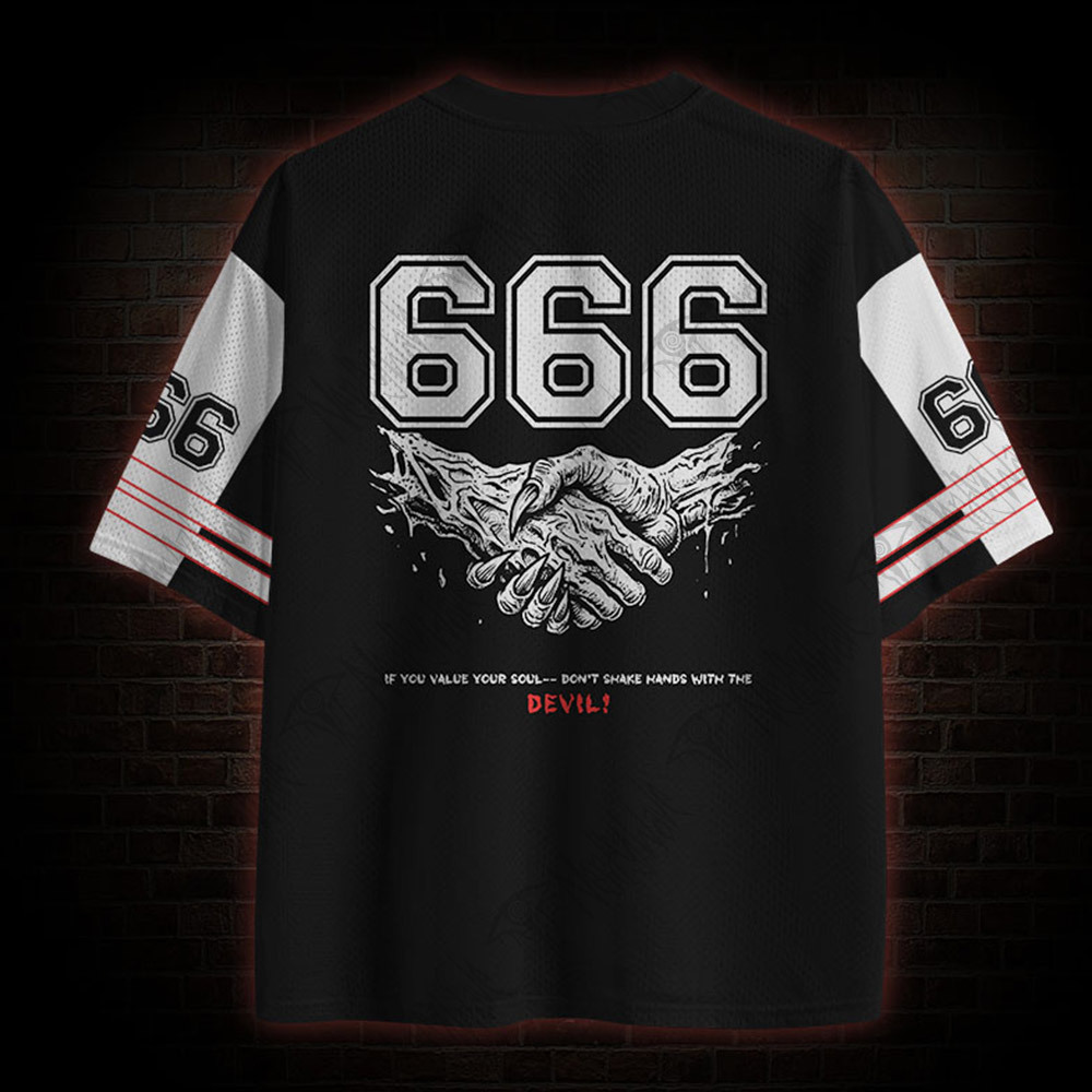 Don't Shake Hands with the Devil Mesh Jersey
