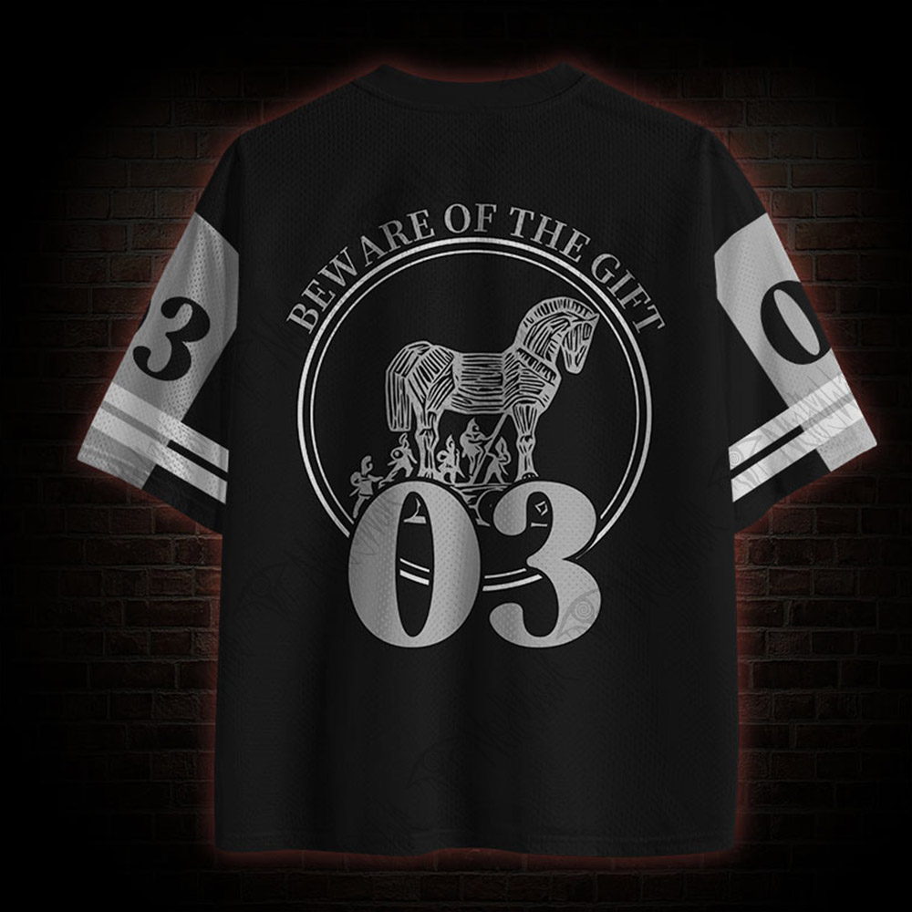 Beware of the Gift Mesh Jersey