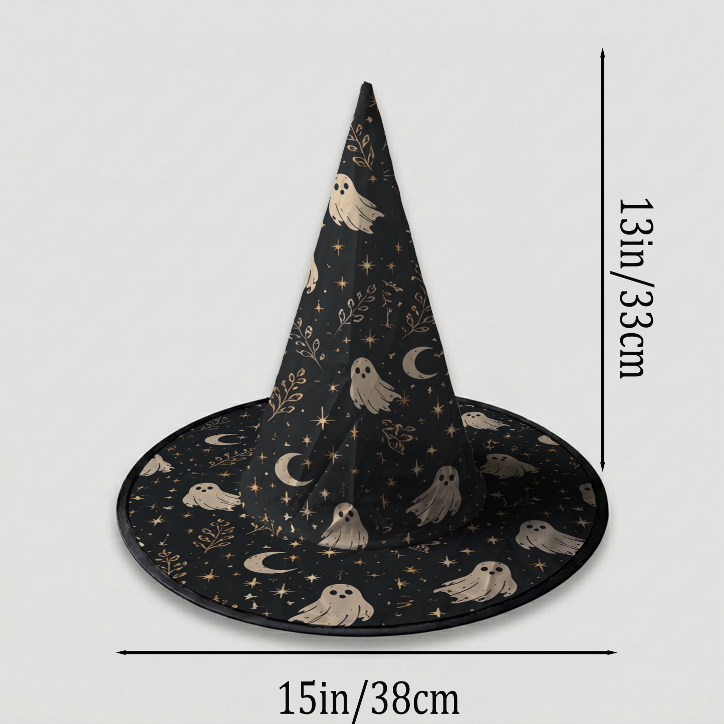 Ghost Halloween Witch Hat