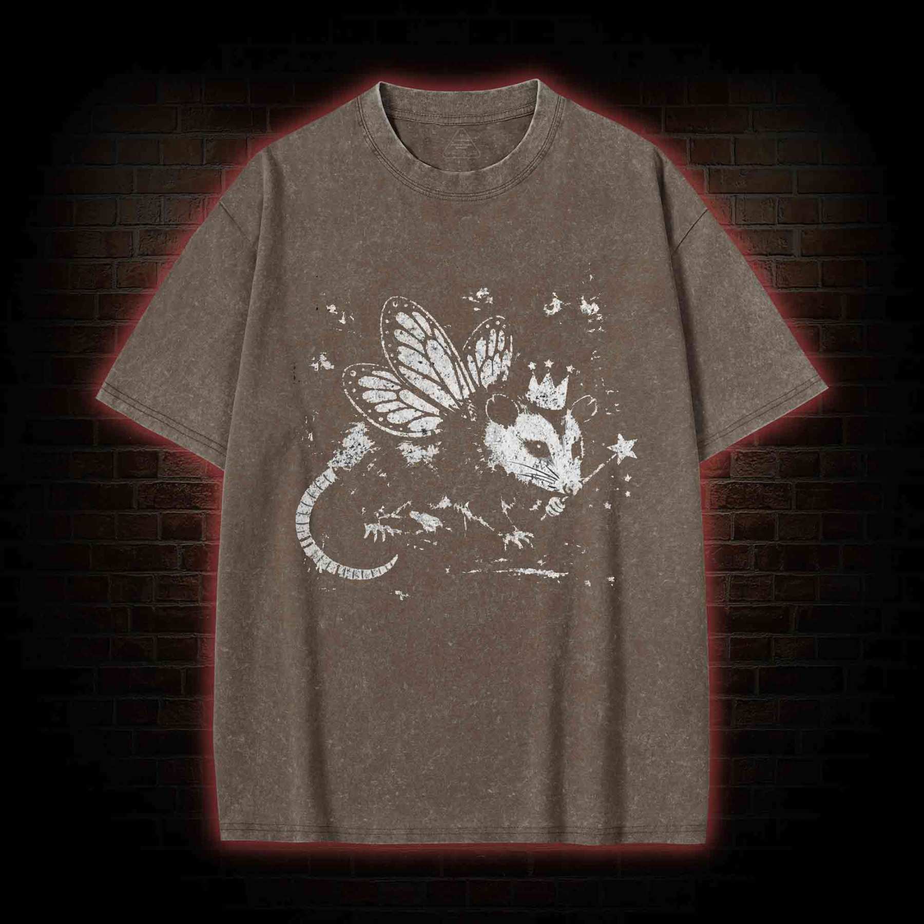 Your Fairy Godpossum Washed T-shirt