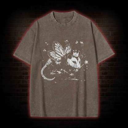 Your Fairy Godpossum Washed T-shirt
