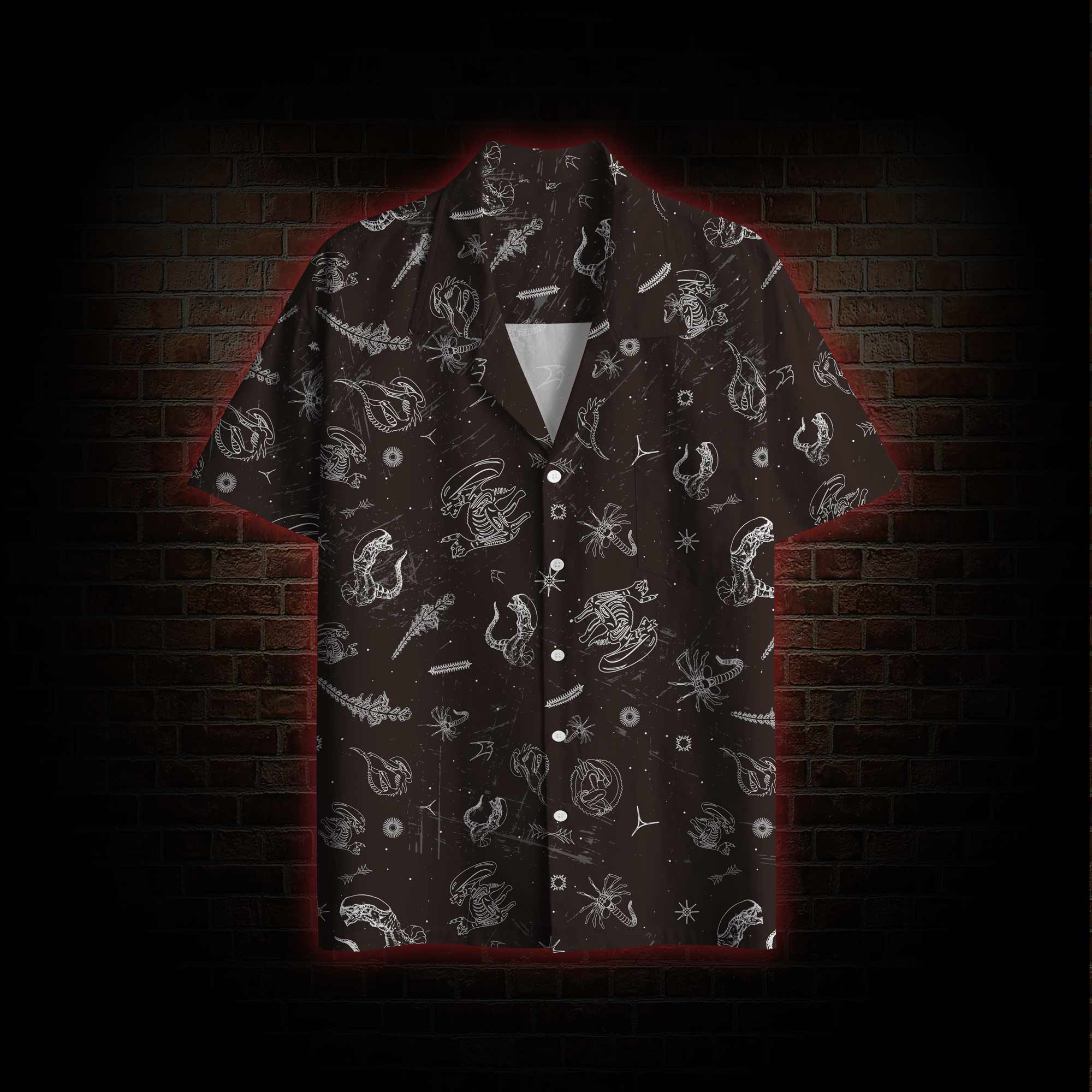 Aliens Hawaiian Shirt