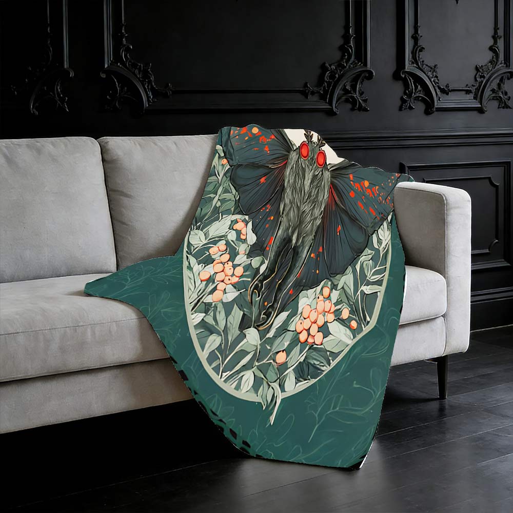 Mothman Flannel Blanket
