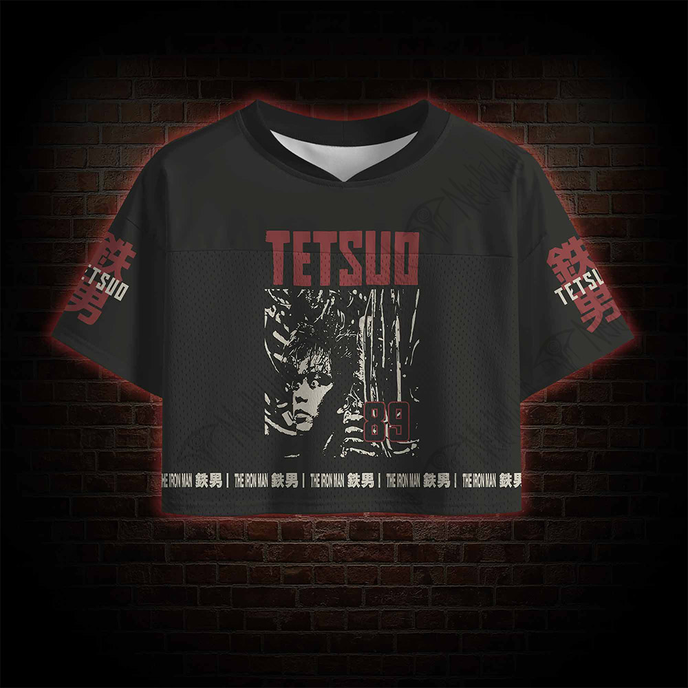 Turn This World to Rust Crop Sports Jersey