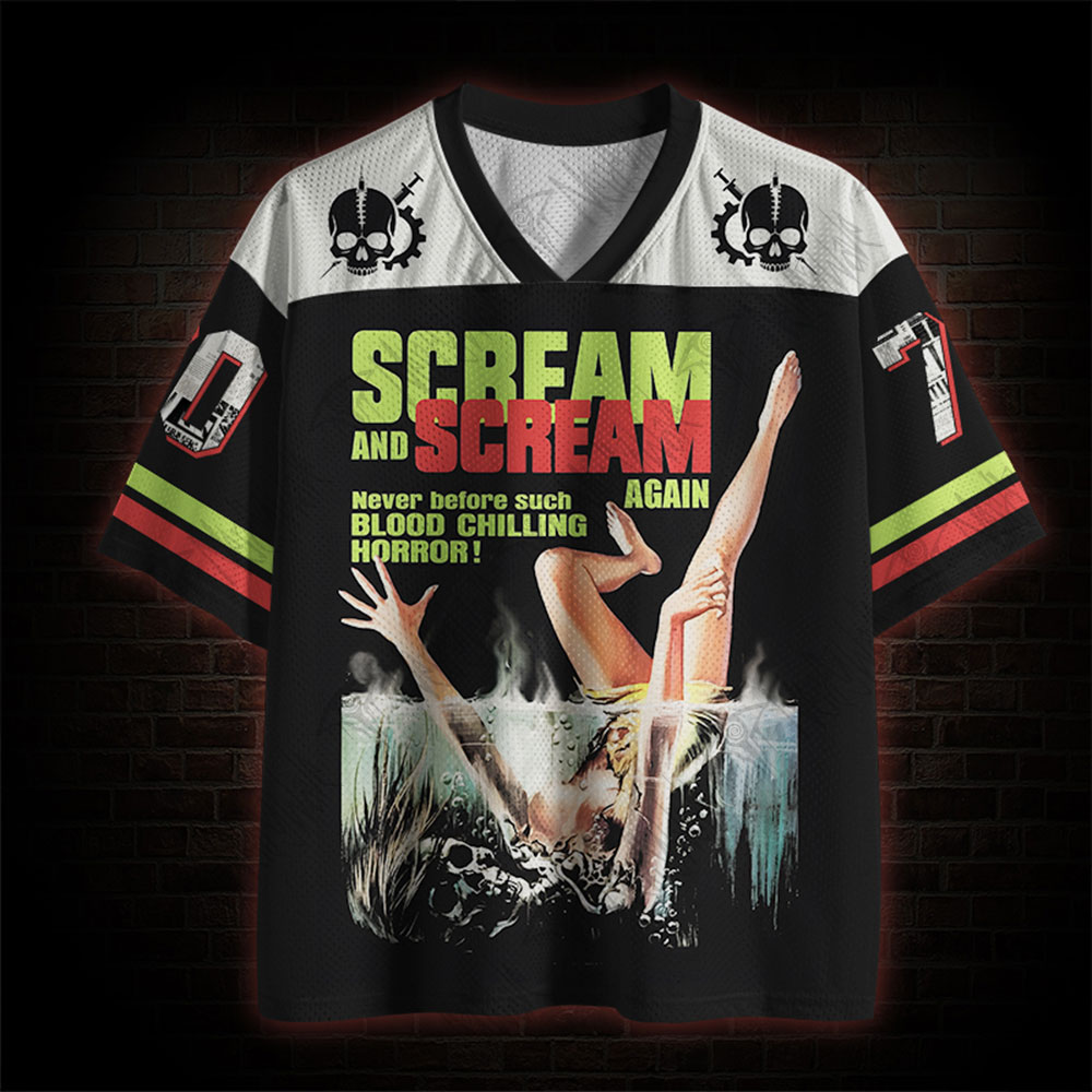Scream and Scream Again Mesh Jersey