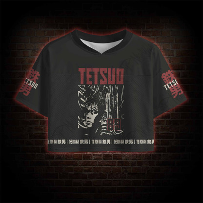 Turn This World to Rust Crop Sports Jersey