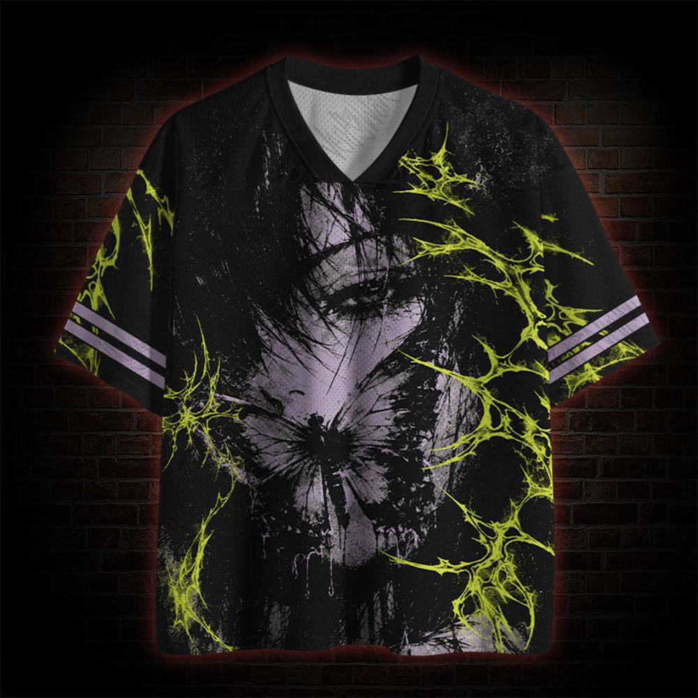 Beautifully Broken Mesh Jersey