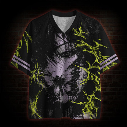 Beautifully Broken Mesh Jersey